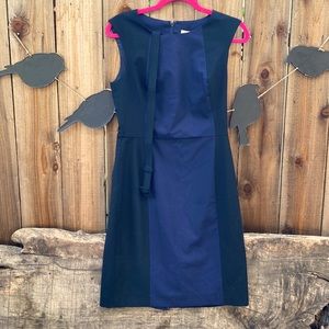 Women’s Banana Republic dress, size 4, black and blue,